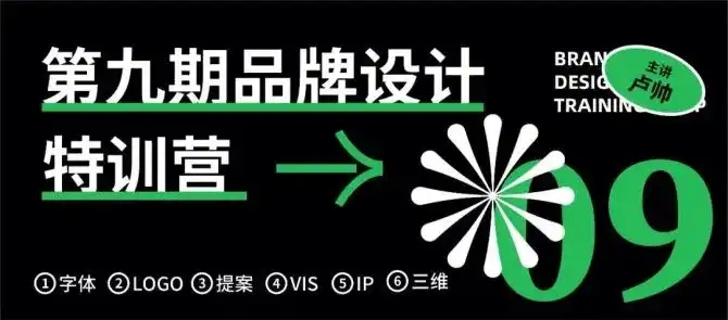 卢帅品牌设计特训营第9期2021年（高清画质带素材）